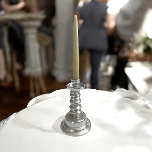 Handcrafted Polished
Pewter Sand Cast
Candlesticks Candle Holder
7.5" - Picture 2 of 7